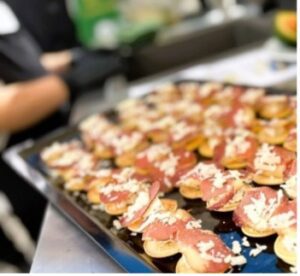 Mini Panquecas com Paio de Porco Ibérico